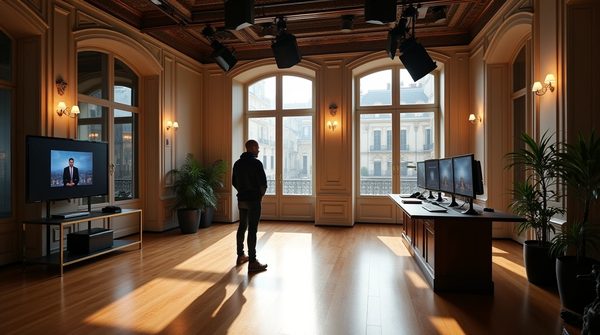 Location de studio TV au cœur de Paris : découvrez le lieu idéal