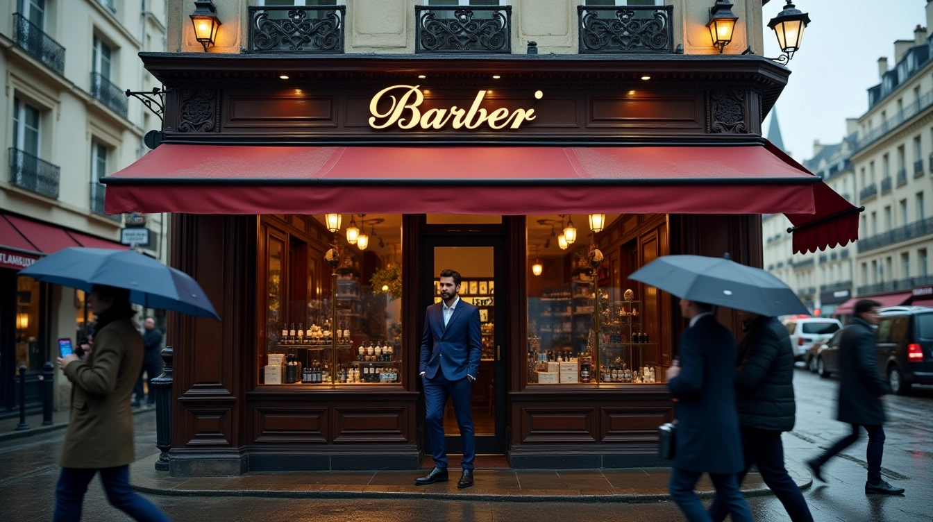 L’évolution des barber shops dans le huitième arrondissement